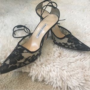 Stunning Manolo Blahniks.